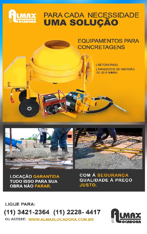 Aluguel de equipamentos para construção civil sp